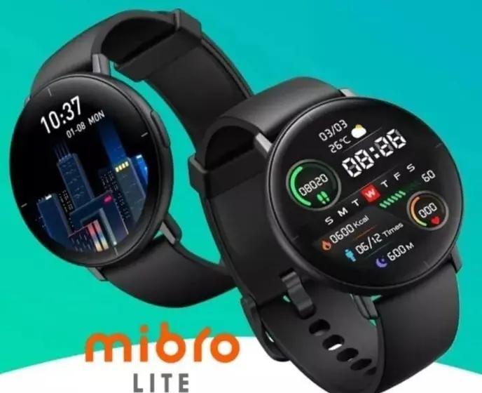 SmartWatch Mibro Lite Preto, Tela Amoled, Ultra Fino, Bateria de Longa Duração Imagem de SmartWatch Mibro Lite Preto, Tela Amoled, Ultra Fino, Bateria de Longa Duração