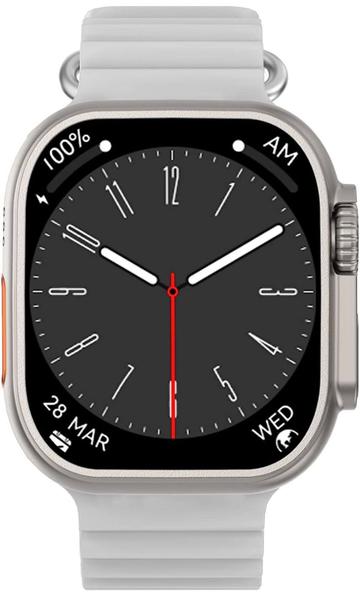 Imagem de Smartwatch Microwear DT8 Max 49mm Série 8 Na Cor Prata