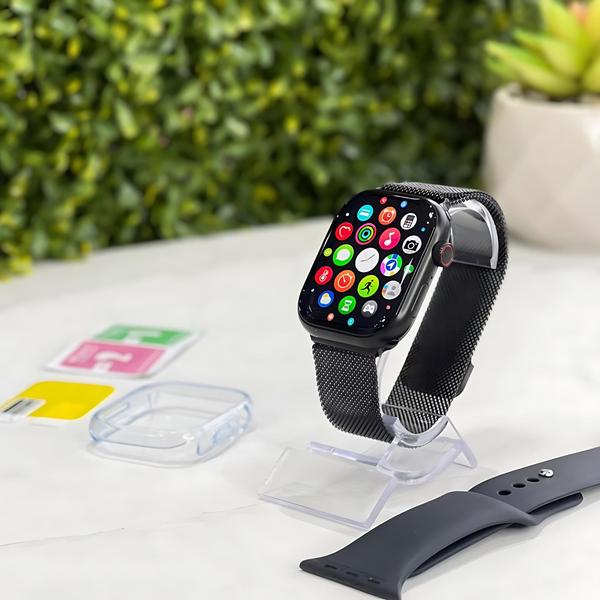 Imagem de Smartwatch Microwear W29 NFC AMOLED com Chat GPT, GPS e Ligações  Compatível iOS/Android, Atividades Físicas