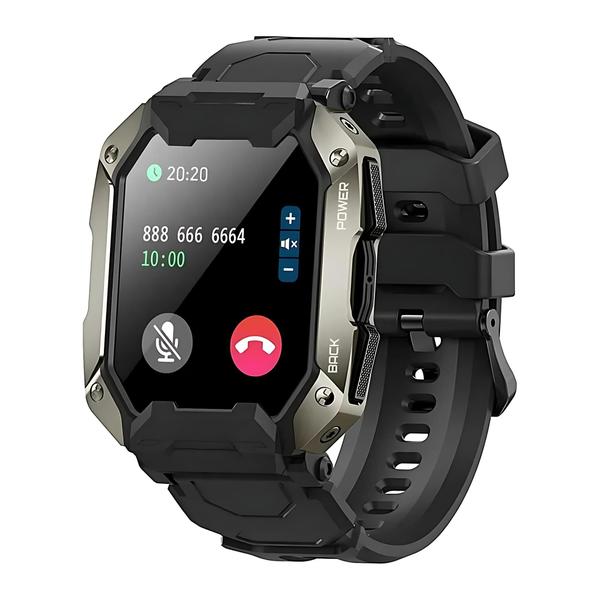 Imagem de Smartwatch Militar Tático Zwear ZW05 - Resistente à Água e Ideal para Esportes  Lançamento 2024