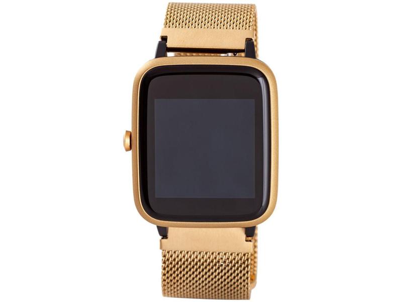 Imagem de Smartwatch Mormai Life MOLIFEAM/7D 35mm Dourado - 1 MB Bluetooth