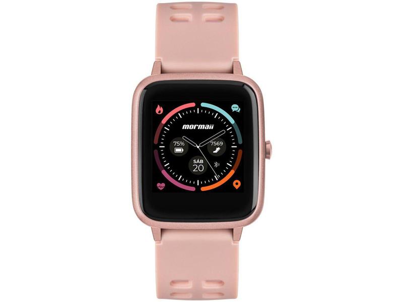 Imagem de Smartwatch Mormaii Life Full Display MOLIFEAA/8J - 35mm Rosa Bluetooth