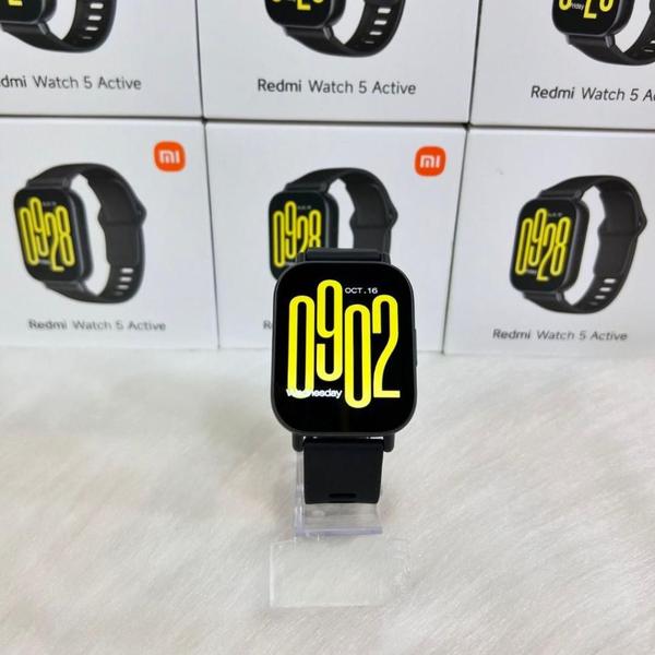 Smartwatch RedmiWatch 5 alexa iA bateria 18 até 30 dias GPS integrado prova d'água ATM5 assistente de voz chamadas bluetooth modos esportivos - Unity Imagem de Smartwatch RedmiWatch 5 alexa iA bateria 18 até 30 dias GPS integrado prova d'água ATM5 assistente de voz chamadas bluetooth modos esportivos