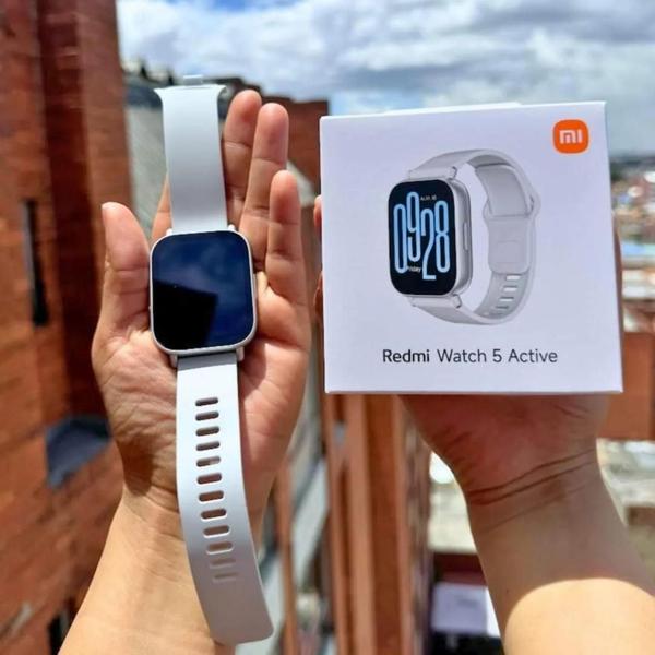 Smartwatch RedmiWatch 5 alexa iA bateria 18 até 30 dias GPS integrado prova d'água ATM5 assistente de voz chamadas bluetooth modos esportivos - Unity Imagem de Smartwatch RedmiWatch 5 alexa iA bateria 18 até 30 dias GPS integrado prova d'água ATM5 assistente de voz chamadas bluetooth modos esportivos