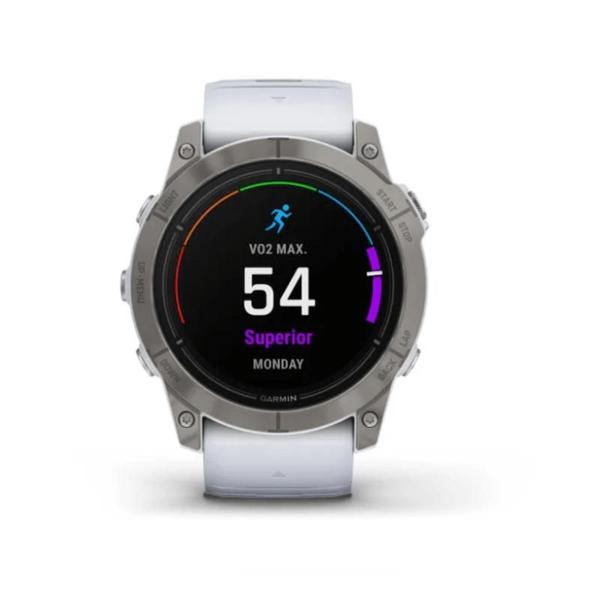 Imagem de Smartwatch Relógio Garmin Epix Pro Gen 2 Safira Titâniocom Monitor Cardíaco de Pulso com GPS 51mm