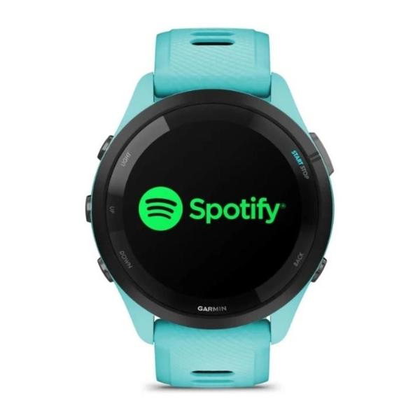 Imagem de Smartwatch Relógio Garmin Forerunner 265 Music Azul EU/PAC com Monitor Cardíaco de Pulso e GPS 46mm