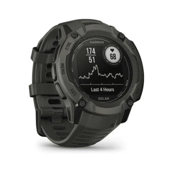 Imagem de Smartwatch Relógio Garmin Instinct 2X Solar Verde Musgo com Monitor Cardíaco de Pulso e GPS 50mm