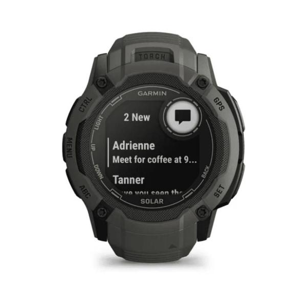 Imagem de Smartwatch Relógio Garmin Instinct 2X Solar Verde Musgo com Monitor Cardíaco de Pulso e GPS 50mm