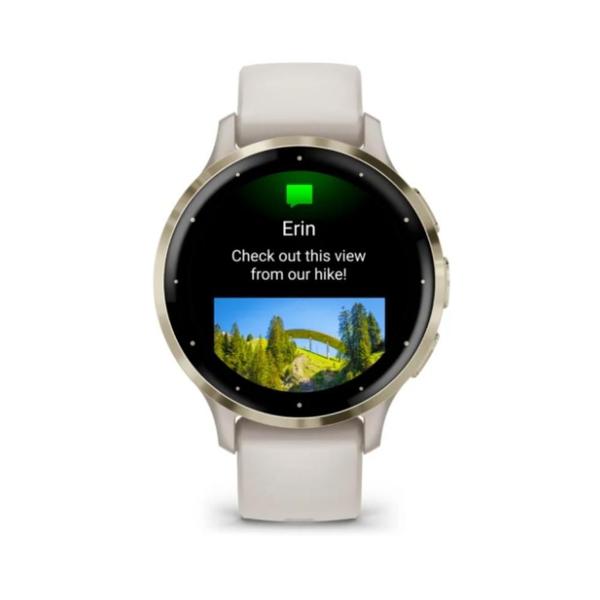 Imagem de Smartwatch Relógio Garmin Venu 3S Marfim com dourado 41mm