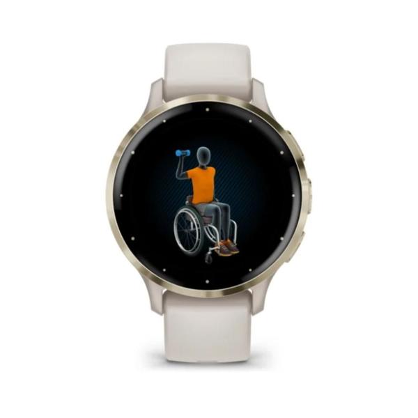 Imagem de Smartwatch Relógio Garmin Venu 3S Marfim com dourado 41mm