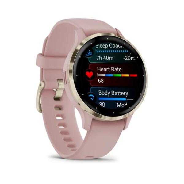 Imagem de Smartwatch Relógio Garmin Venu 3S Rosa com dourado 41mm