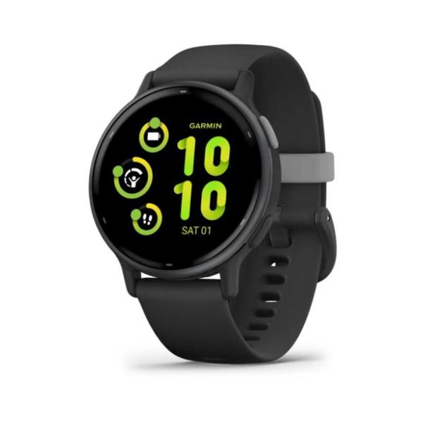 Imagem de Smartwatch Relógio Garmin Vivoactive 5 Preto com Monitor Cardíaco de Pulso com GPS 42mm