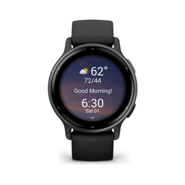 Imagem de Smartwatch Relógio Garmin Vivoactive 5 Preto com Monitor Cardíaco de Pulso com GPS 42mm