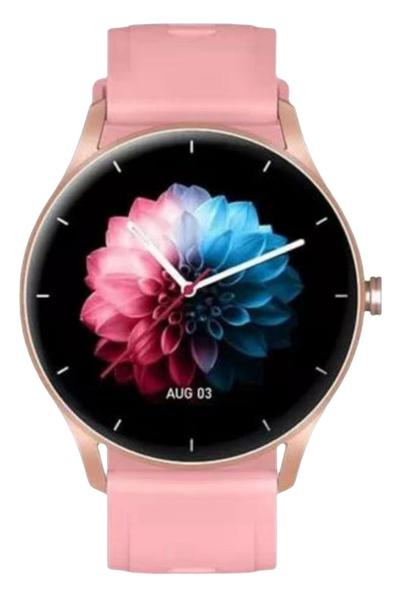 Imagem de Smartwatch Relogio Inteligente Prova Dagua Esportes Multi-Funções Preto e Rosa