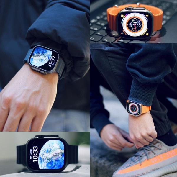 Imagem de Smartwatch Relógio Inteligente Ultra 9 Masculino e Feminino Nota Fiscal Original Troca Foto Faz Ligação