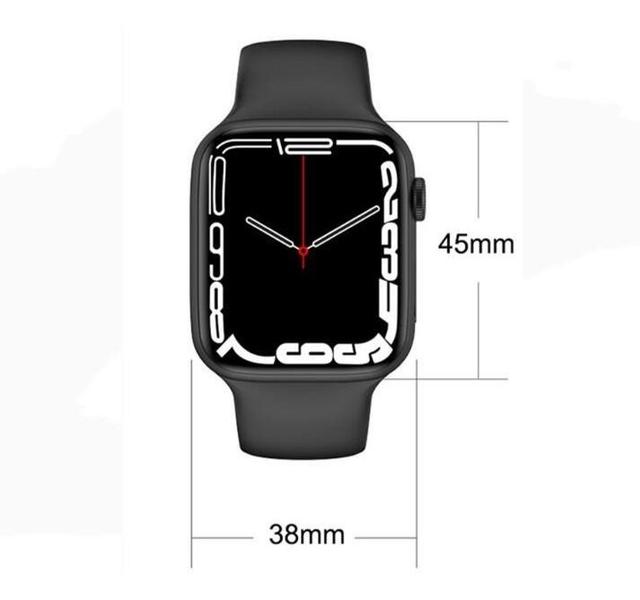 Imagem de Smartwatch Relógio Inteligente W27 Pro Preto Com Nfc Original