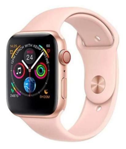 Imagem de Smartwatch Relógio Inteligente W34s Feminino Rosa Esportivo