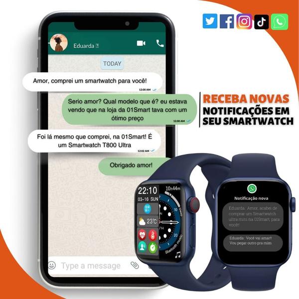 Smartwatch Relógio Inteligente W59 Pro Relógio 47mm Nfc Serie 9 Gps Lançamento - Alzza Imagem de Smartwatch Relógio Inteligente W59 Pro Relógio 47mm Nfc Serie 9 Gps Lançamento