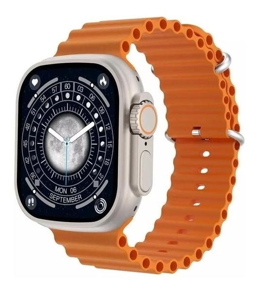 Imagem de Smartwatch Relógio Inteligente Wk8 49mm Laranja Envio Já