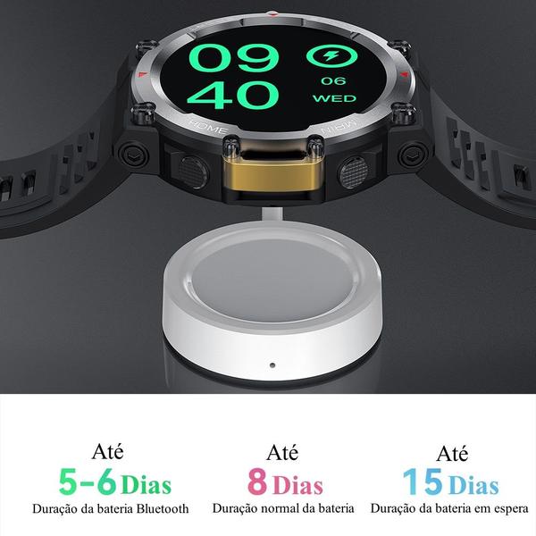 Imagem de Smartwatch Relógio Run 2 Serie 9 Lanç. 2024 Microwear RUN2