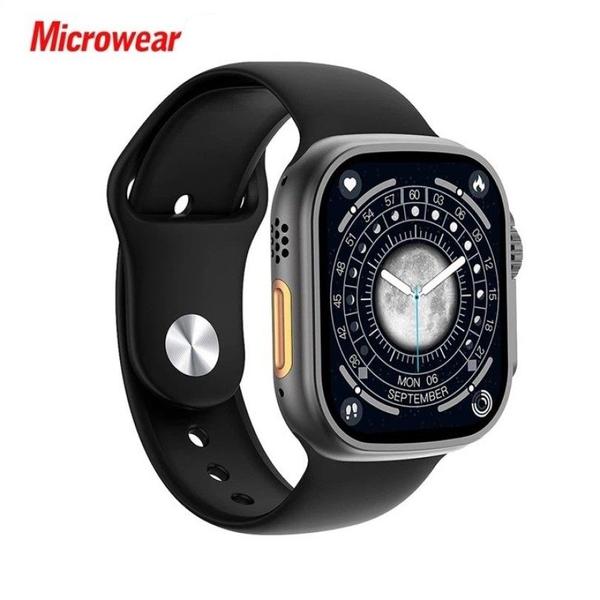 Imagem de Smartwatch Relógio Ultra 9 U9 Ultra Serie 9 Atualizado 2024 Microwear PPC