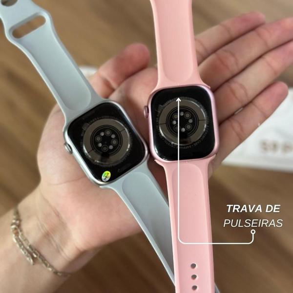 Imagem de Smartwatch S9 PRO série 9 Original Chat GPT comando de voz gestos chamadas resistente a água GSwear