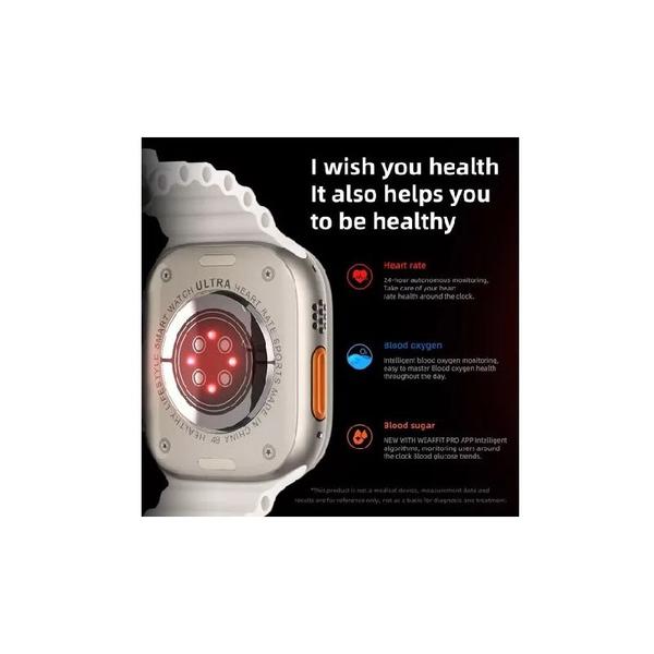 Imagem de Smartwatch S9 Ultra 49mm Heart Health Black