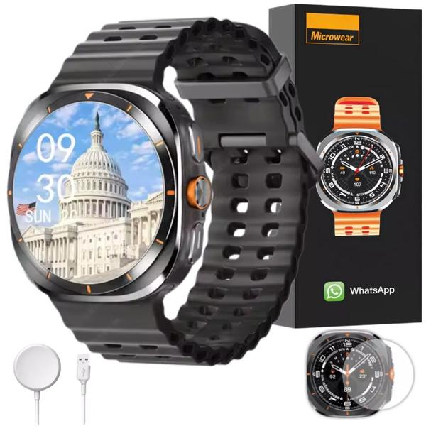 Smartwatch Smart Ultra Responde WhatsApp Relógio 47mm GPS