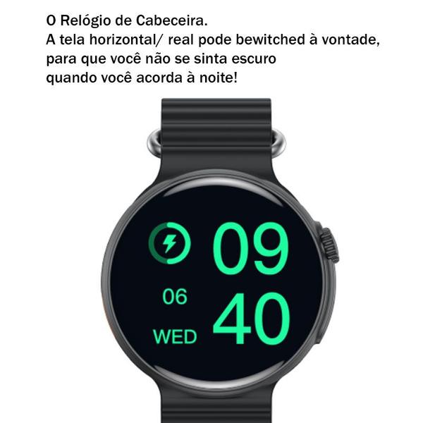 Imagem de Smartwatch Ultra SE Mini 41mm Redondo ChatGPT GPS Tela AMOLED - Microwear