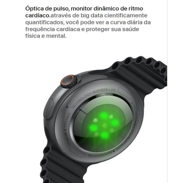 Imagem de Smartwatch Ultra SE Mini Amoled Ilha Dinâmica Chatgpt 41mm GPS - Microwear