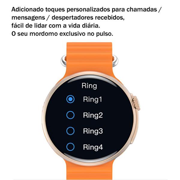 Imagem de Smartwatch Ultra SE Mini Serie 10 41mm Ilha Dinâmica Amoled Chatgpt GPS - Microwear