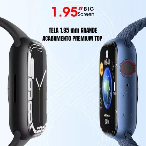 Imagem de Smartwatch W28 PRO Series 8 NFC Tela Infinita 1.90" - Preto