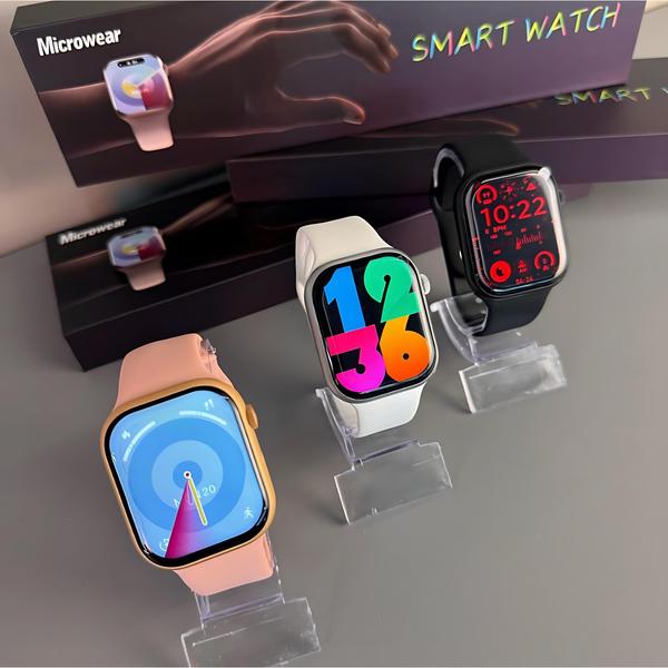 Imagem de Smartwatch W29 Amoled Qualidade Premium Original Microwear Chat GPT, assistente de voz, GPS tracking, modos esportivos