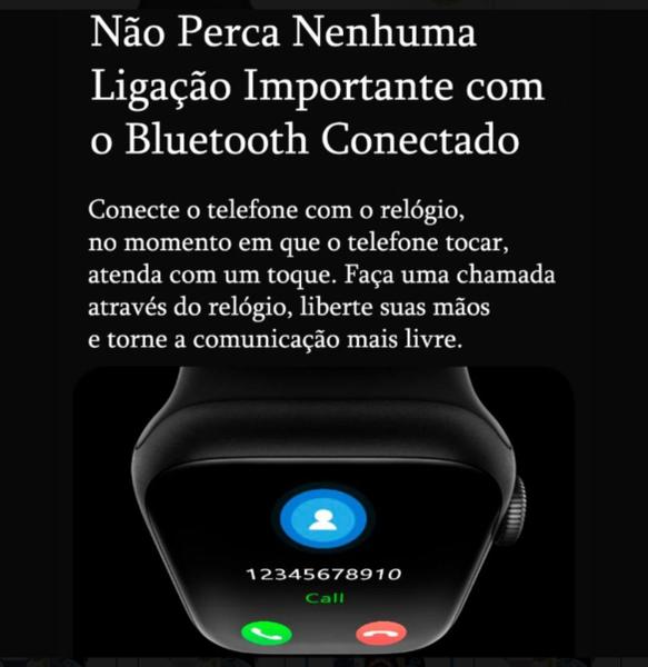 Imagem de Smartwatch W59 Pro Series 9 NFC GPS Academia Esportes Fitness Android iOS Masculino Feminino