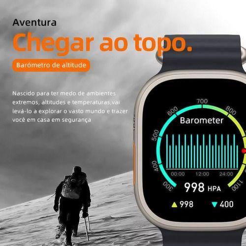 Imagem de Smartwatch W68+ Ultra Series 8 Nfc Tela 2,02 Lancamento 2023