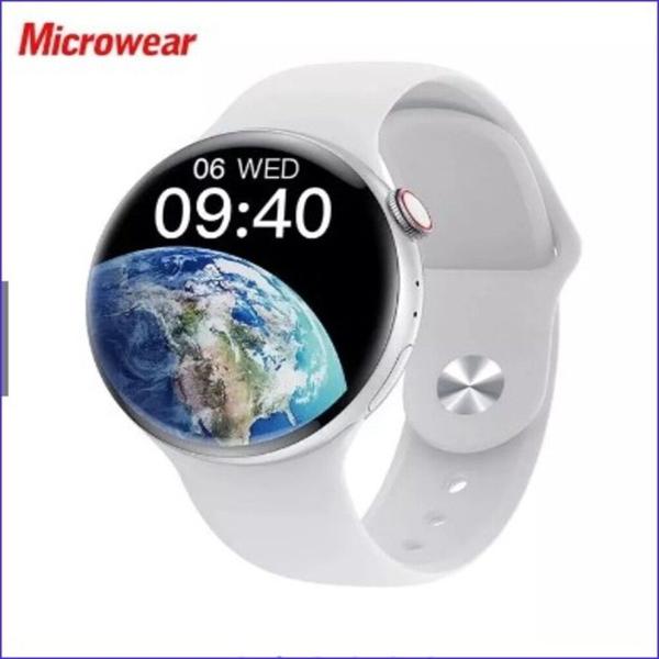 Imagem de Smartwatch W8P W28 Pro Redondo Serie 8 Com NFC Comando de Voz