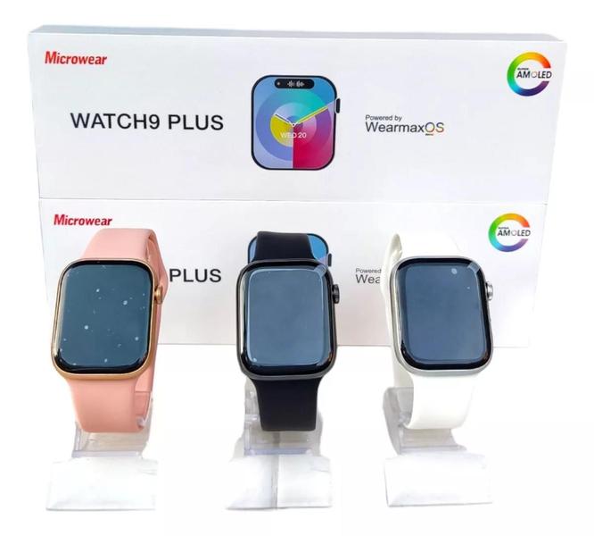 Imagem de Smartwatch W99+ Série 9 Feminino Masculino Amoled Nfc Gps - Microwear