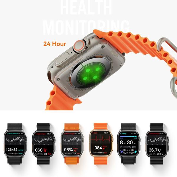 Imagem de Smartwatch Watch Ultra 3 Mini Serie 10 41mm Amoled Ilha Dinâmica Chatgpt GPS - Microwear