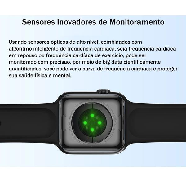 Imagem de Smartwatch Watch X Mini 38mm Serie 10 Com Amoled Ilha Dinâmica Chatgpt Original