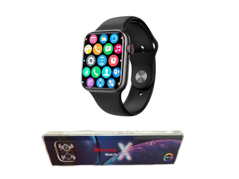 Imagem de Smartwatch Watch X Série 10 Preto 45mm Chat Gpt -gps -amoled