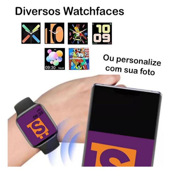 Imagem de SmartWatch X7 Atualizado 2020 Faz Ligações Troca Foto Multi-Funções Unissex 