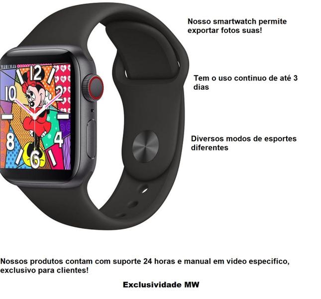 Imagem de Smartwatch X7 Pro Bluetooth Assistente de Voz Notificações