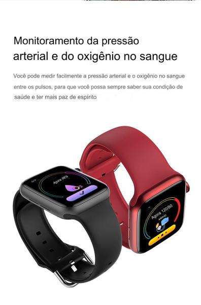 Imagem de SmartWatch X8 2.0 Tela Infinita HD Chamada Bluetooth ECG