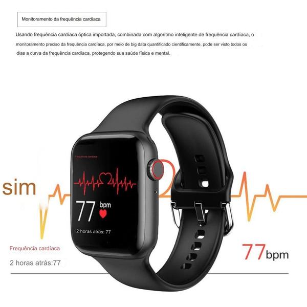 Imagem de SmartWatch X8 2.0 Tela Infinita HD Chamada Bluetooth ECG