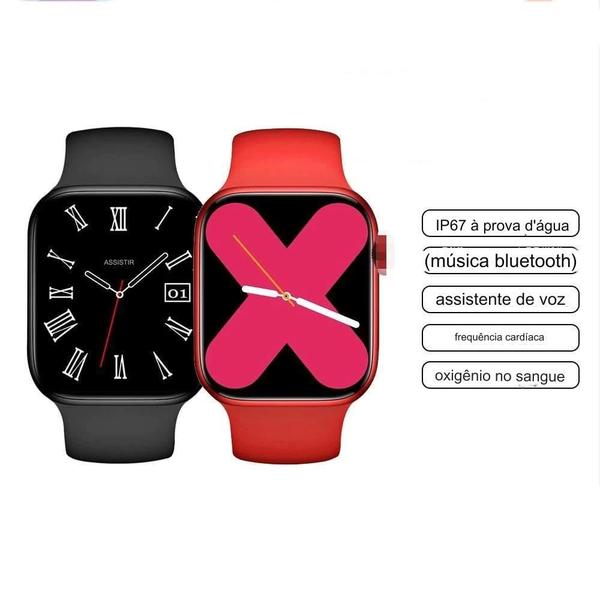 Imagem de SmartWatch X8 2.0 Tela Infinita HD Chamada Bluetooth ECG