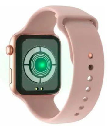 Smartwatch X8 Faz Ligação + Pulseira Extra Rose - Alzza Imagem de Smartwatch X8 Faz Ligação + Pulseira Extra Rose