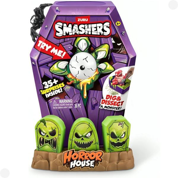 Imagem de Smashers Horror House com Luz e Som com 35 Surpresas F0173-7 - Fun