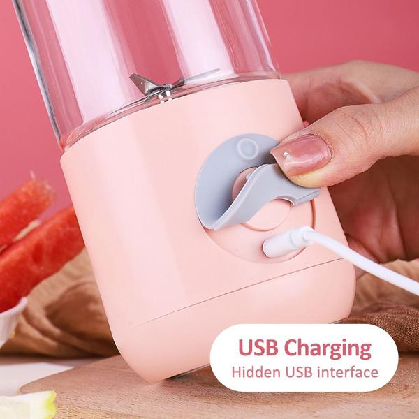 Smoothie Blender Cup, misturador portátil, comida elétrica p - Wokex Imagem de Smoothie Blender Cup, misturador portátil, comida elétrica p