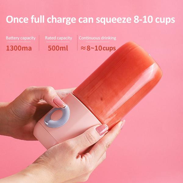 Smoothie Blender Cup, misturador portátil, comida elétrica p - Wokex Imagem de Smoothie Blender Cup, misturador portátil, comida elétrica p