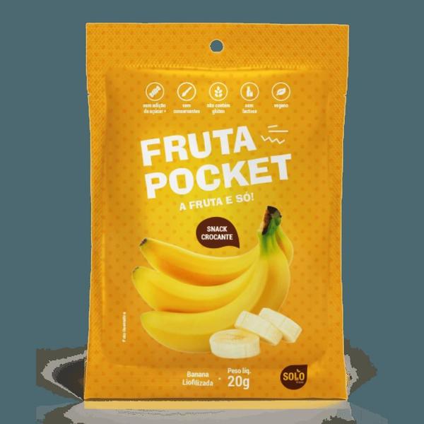 Imagem de Snack Crocante Fruta Pocket 20G Solo Snacks